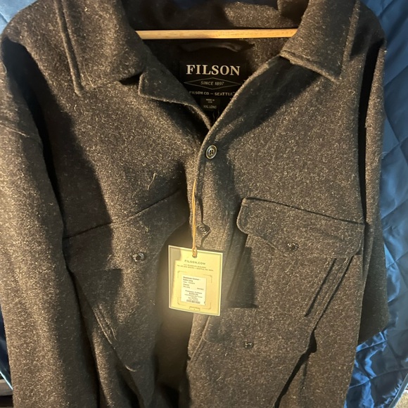 Filson Other - Filson Men's Charcoal Wool Jacket